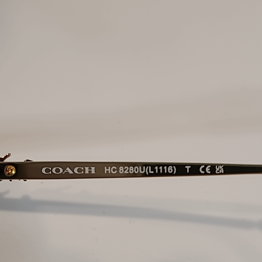 Coach Black Oversized Sunglasses - Picture 7 of 9